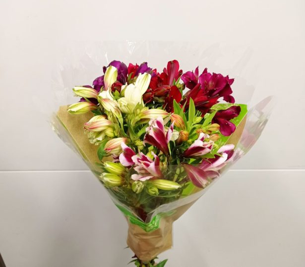 Bouquet Alstroemerias Nac. Arlequin